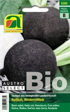 Ramolaccio Nero "Wiener Runder Kohlschwarzer" Bio