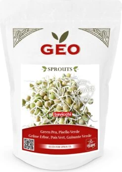Semi Per Germogli Di Pisello Verde Bio, 400 G