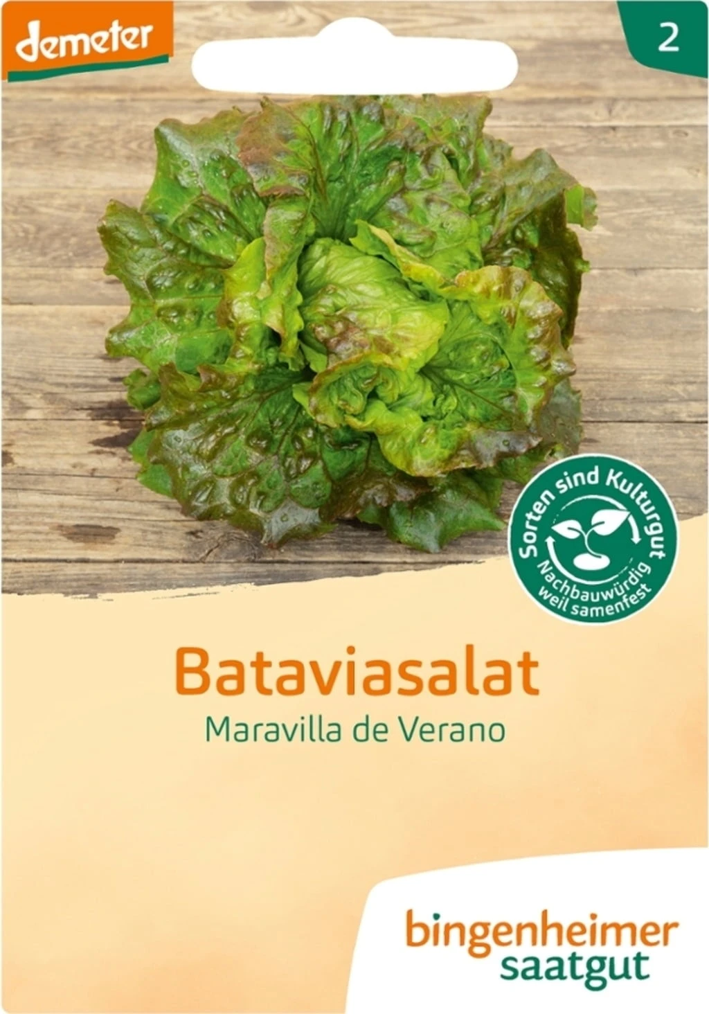 Insalata Di Batavia "Maravilla De Verano" 4 Insalata Di Batavia "Maravilla De Verano" - immagine 2