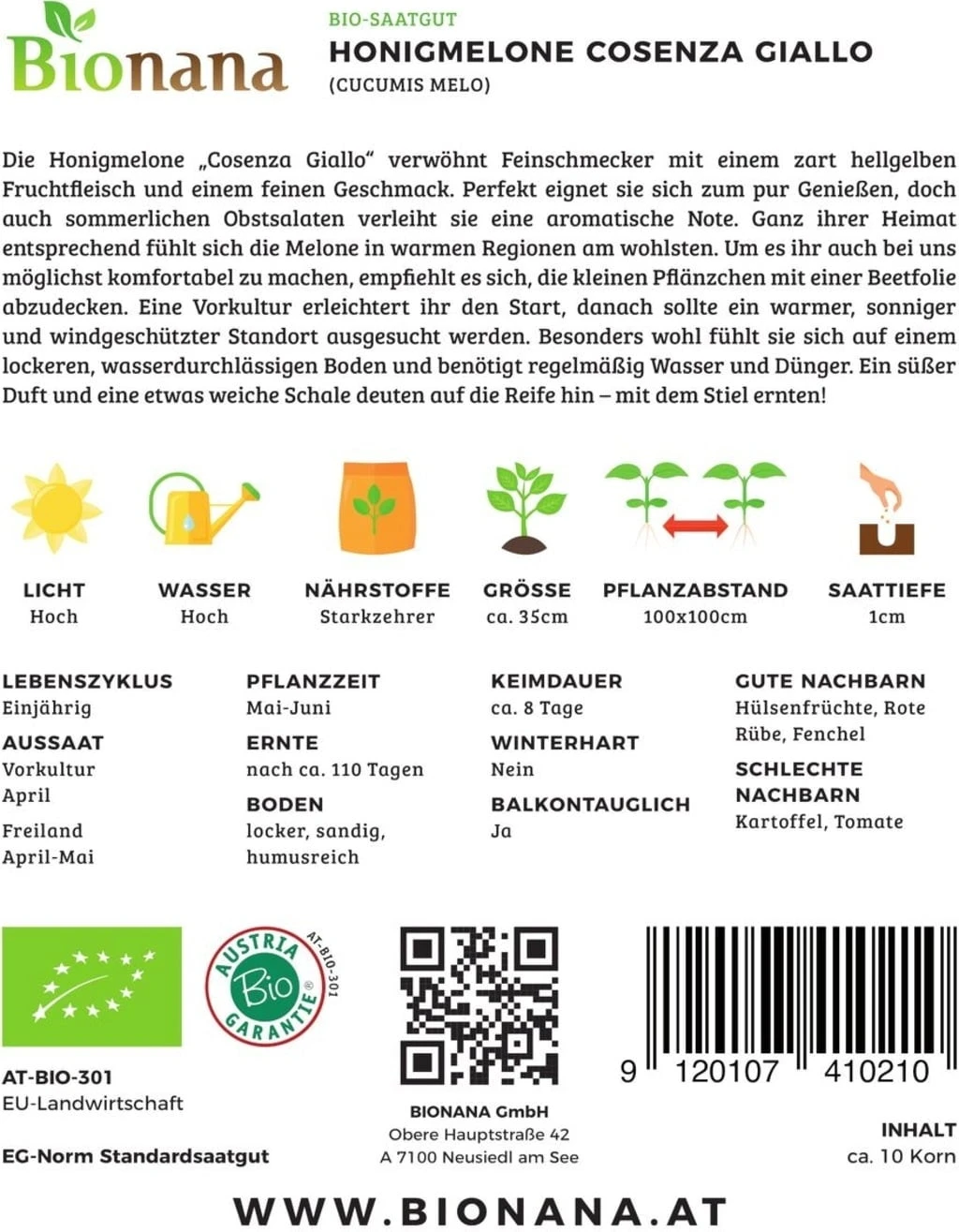 Melone Bio - Cosenza Giallo 3 Melone Bio - Cosenza Giallo