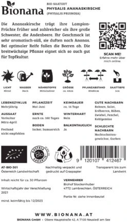 Physalis Pruinosa Bio