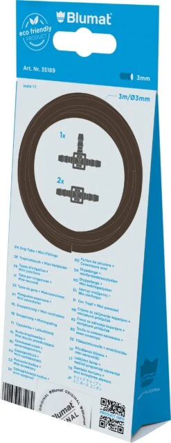 Tubo Per Irrigazione A Goccia + Mini-Giunto Di Ramificazione + Mini-Raccordi -Giardino Perfetto blumat tubo per irrigazione a goccia mini giunto di ramificazione mini raccordi 1 st 1665844 it