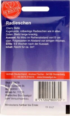 Ravanello "Cherry Belle", 10 G