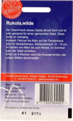 Ruchetta Selvatica, 1 G