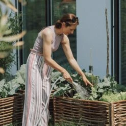 Lancia A Doccia In Ottone Per Fiori