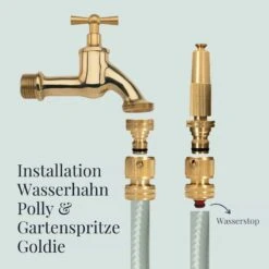 Rubinetto In Ottone - Polly 15 Rubinetto In Ottone - Polly -Giardino Perfetto livlig53 rubinetto in ottone polly 1 pz 1255264 it