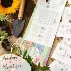 Set Di Semi Bio - Fiori Per Api -Giardino Perfetto loveplants set di semi bio fiori per api 1546725 it