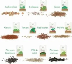 Set Di Semi - 10 Eroi Del Giardino