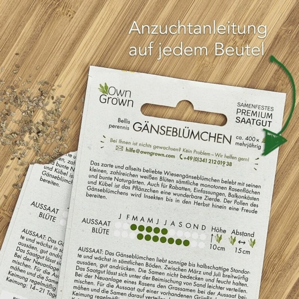 Set Di Semi - 10 Fiori Per Aiuola 10 Set Di Semi - 10 Fiori Per Aiuola - immagine 8