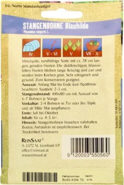 Fagiolo Rampicante "Blauhilde"