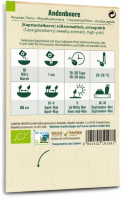 Giardino Perfetto -Giardino Perfetto samen maier alchechengio peruviano bio 1670723 it