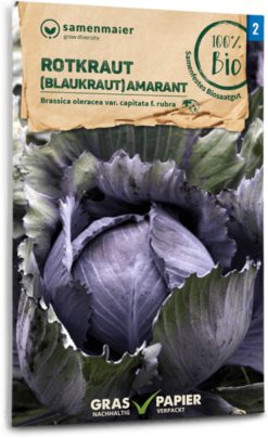 Cavolo Cappuccio Rosso Bio - Amarant -Giardino Perfetto samen maier cavolo cappuccio rosso bio amarant 1672962 it