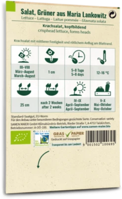 Lattuga Bio - Grüner Aus Maria Lankowitz