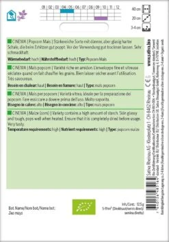 Mais Bio Per Popcorn - Cinema