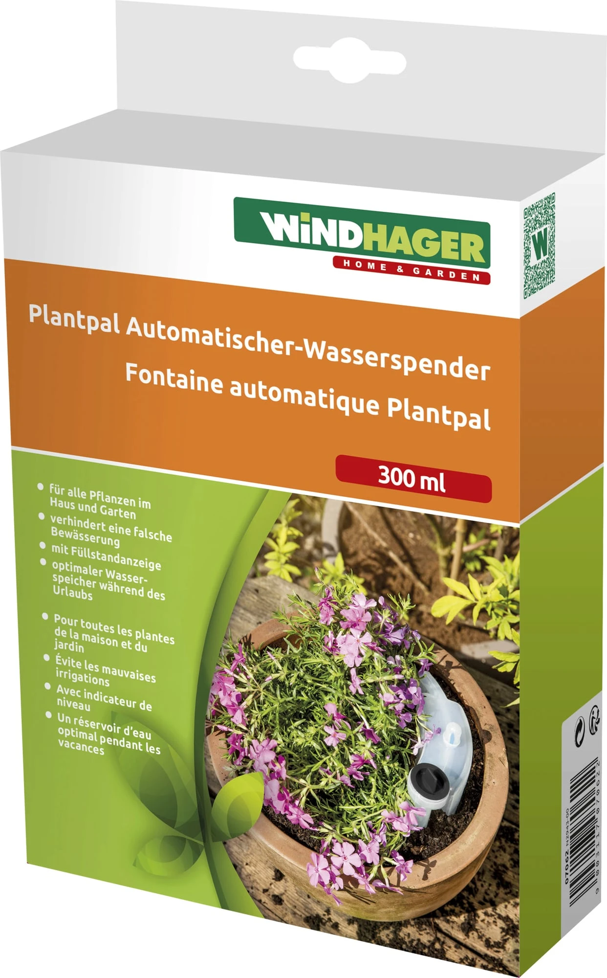 Windhager Irrigatore Automatico - Plantpal, 0,3 L 8 Windhager Irrigatore Automatico - Plantpal, 0,3 L - immagine 6